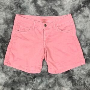 Aerie rose pink jean shorts, 6